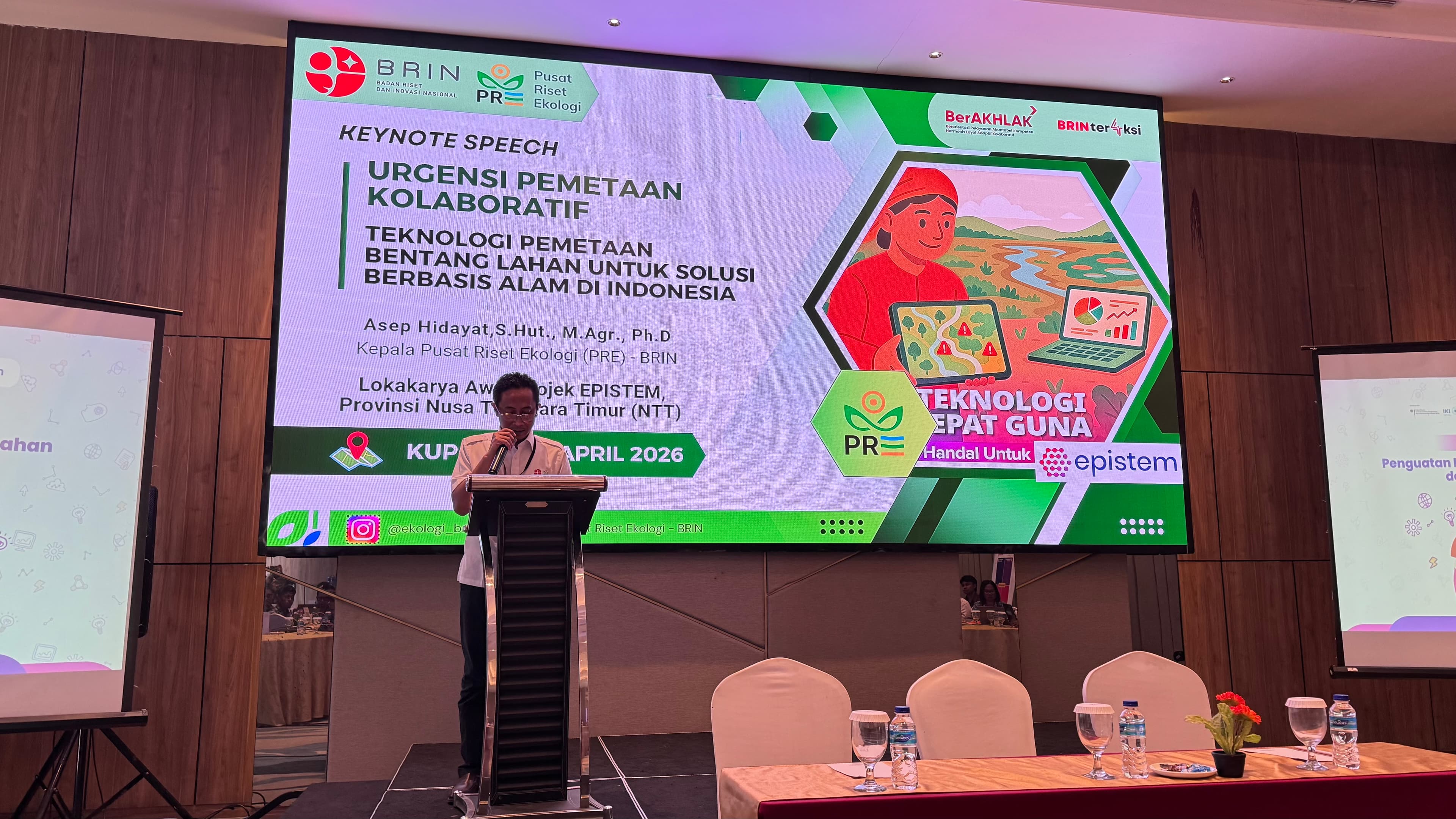 Keynote speech from the Head of PRE BRIN