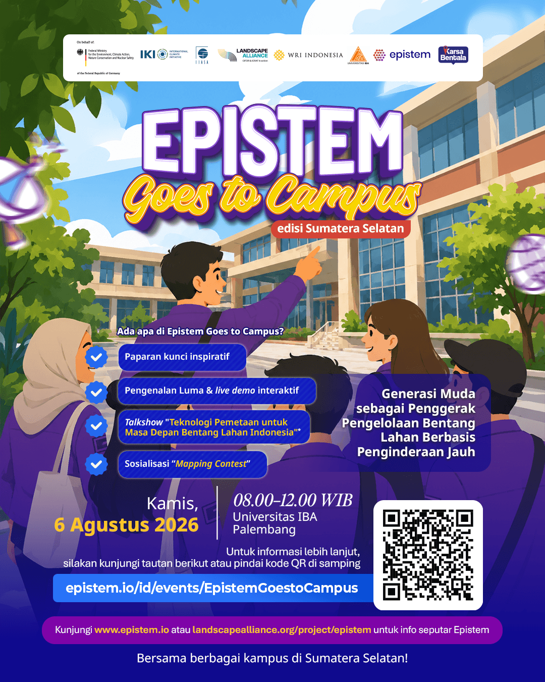 Epistem Goes to Campus “Young People as Drivers of Remote Sensing-Based Landscape Management”
